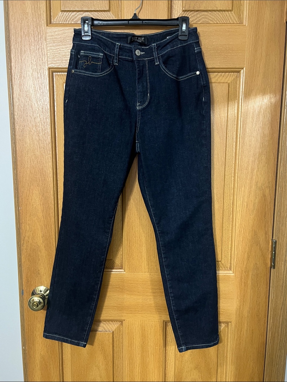 Judy Blue Dark Indigo Mom Jeans